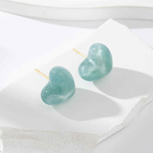 Boucles d'oreilles en acier inoxydable - L'Armoire d'Ambre