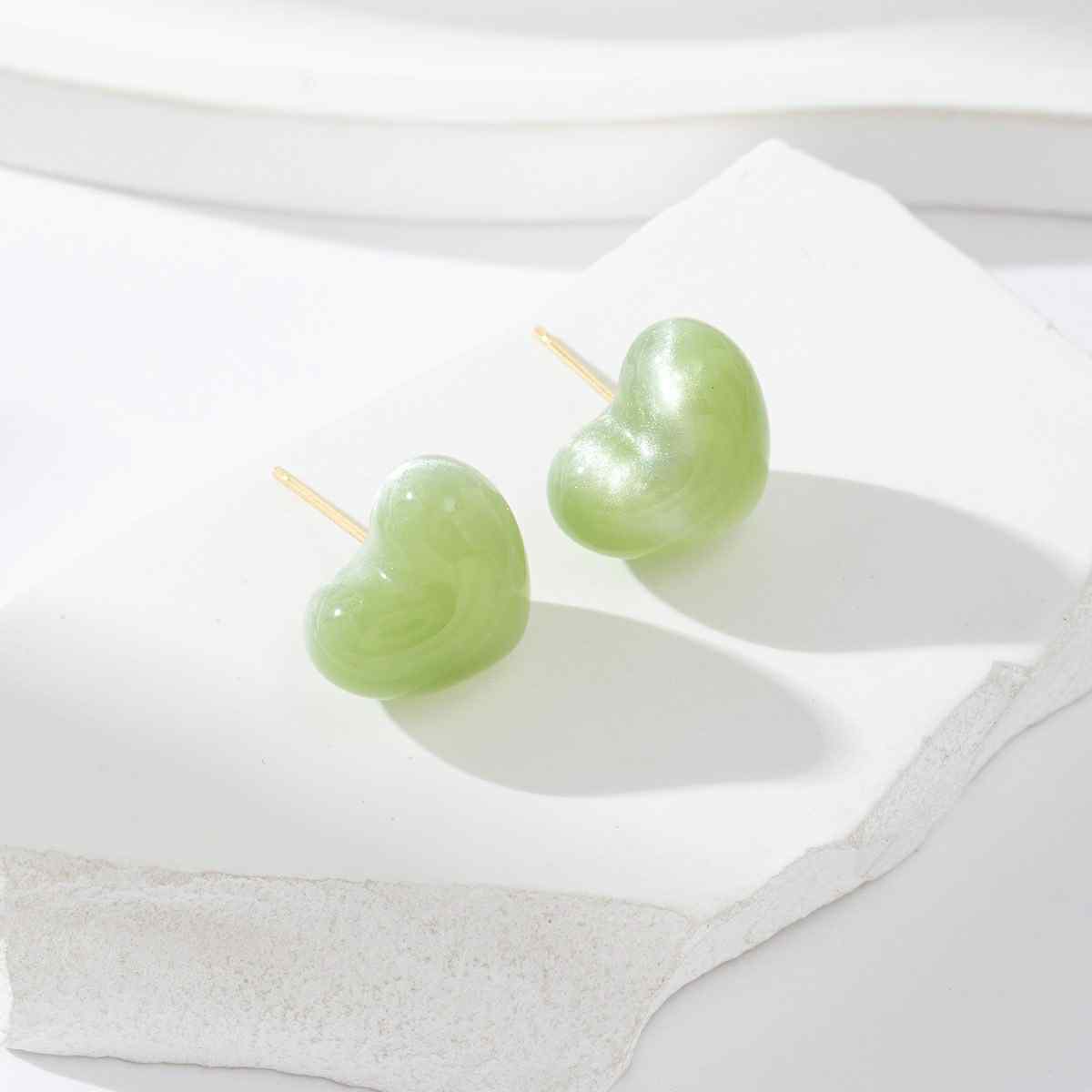 Boucles d'oreilles en acier inoxydable - L'Armoire d'Ambre