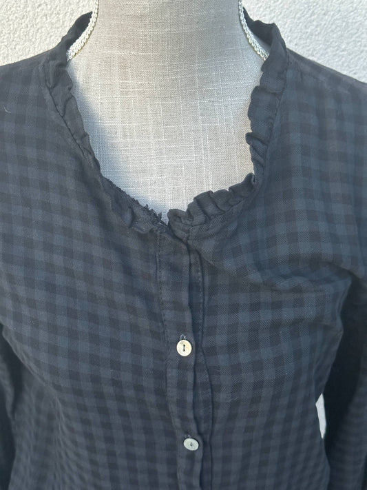 Chemisier noir - L'Armoire d'Ambre