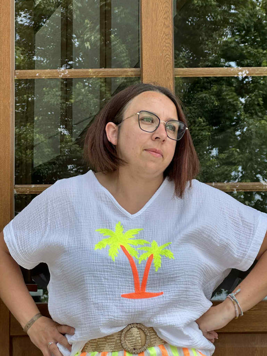 Haut palmier Charlotte - L'Armoire d'Ambre