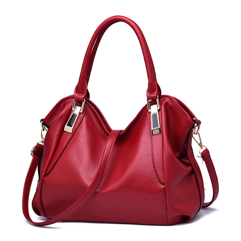 Sac cabas femme grande capacité, sac bandoulière et épaule, sac à main souple