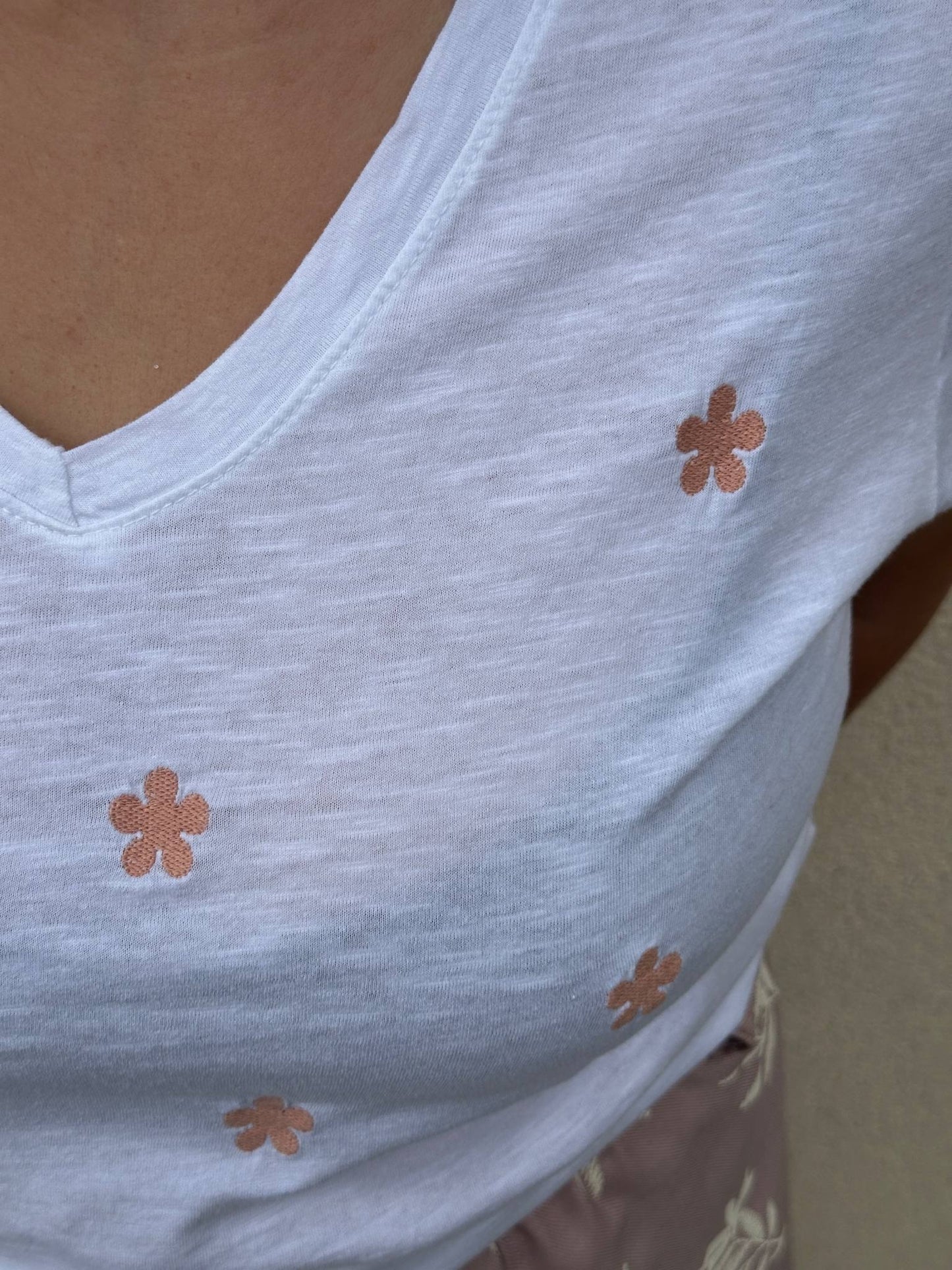 Tee shirt Blanche - L'Armoire d'Ambre