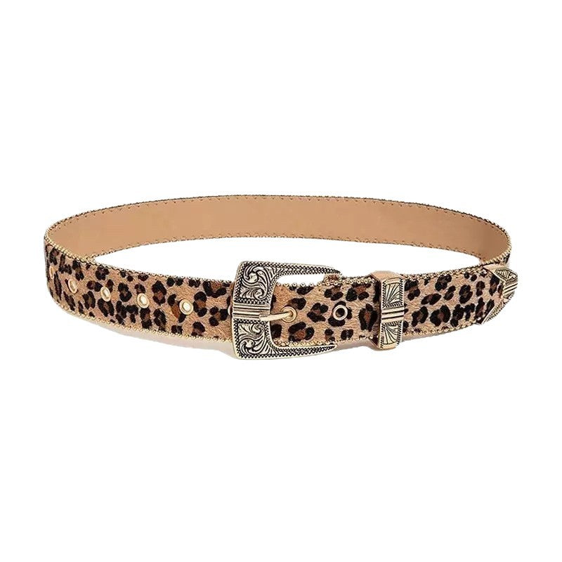 Ceinture Léopard Tendance & Audacieuse – L’Accessoire Chic qui Sublime Toutes vos Tenues ✨