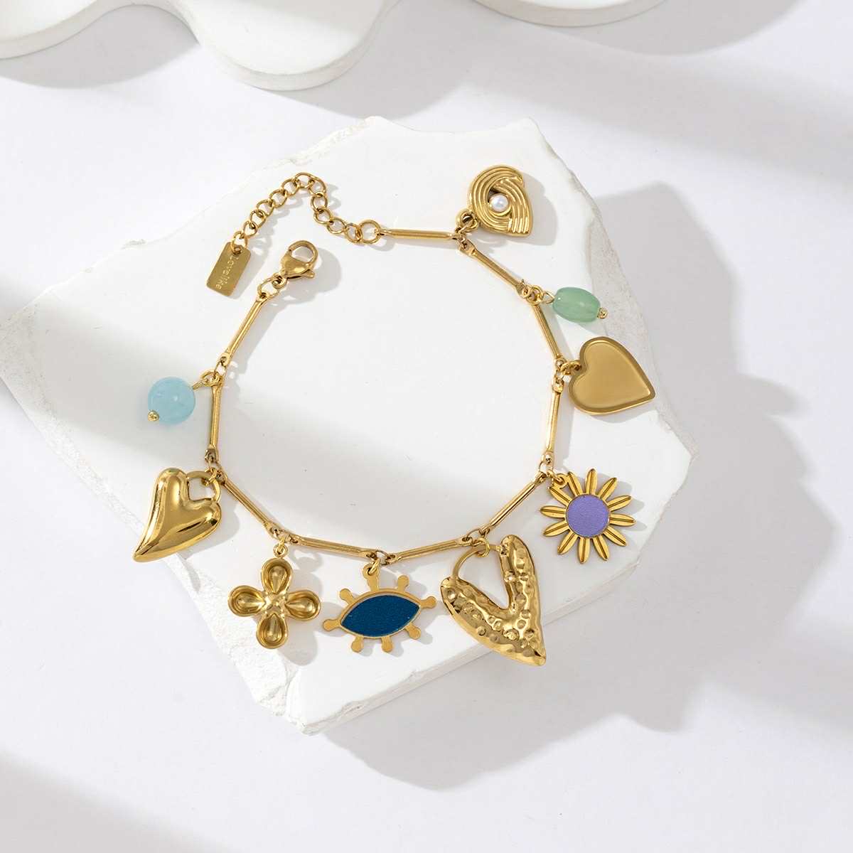 Bracelet breloque - L'Armoire d'Ambre