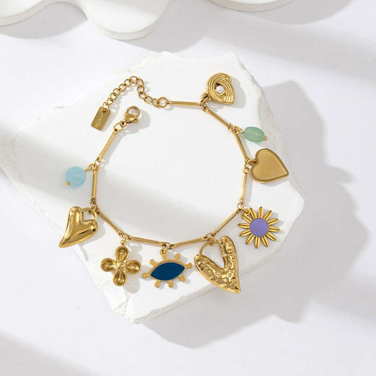 Bracelet breloque - L'Armoire d'Ambre
