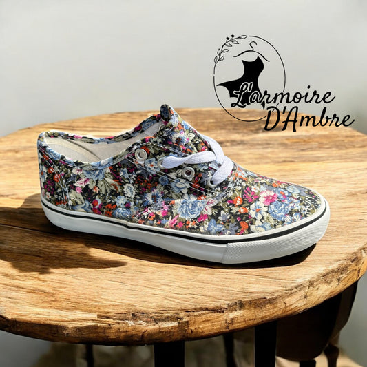 Chaussures fleurs