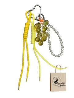 Porte-clés pour sac à main Léontine - L'Armoire d'Ambre