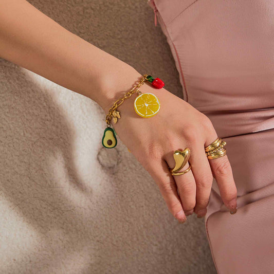 Bracelet breloque - L'Armoire d'Ambre