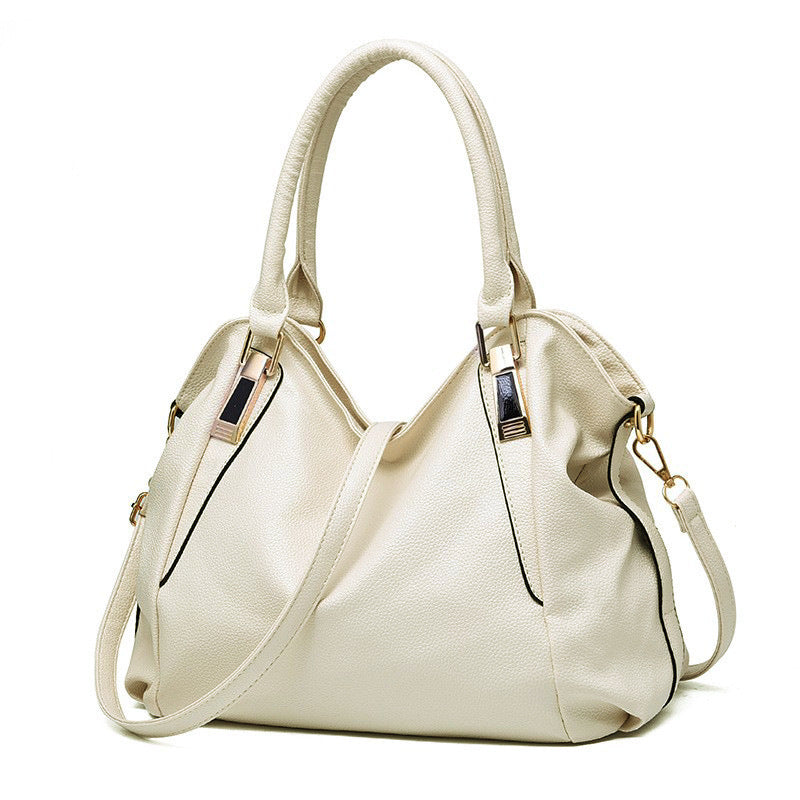 Sac cabas femme grande capacité, sac bandoulière et épaule, sac à main souple