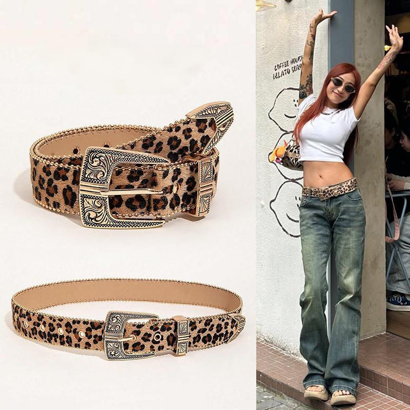 Ceinture Léopard Tendance & Audacieuse – L’Accessoire Chic qui Sublime Toutes vos Tenues ✨