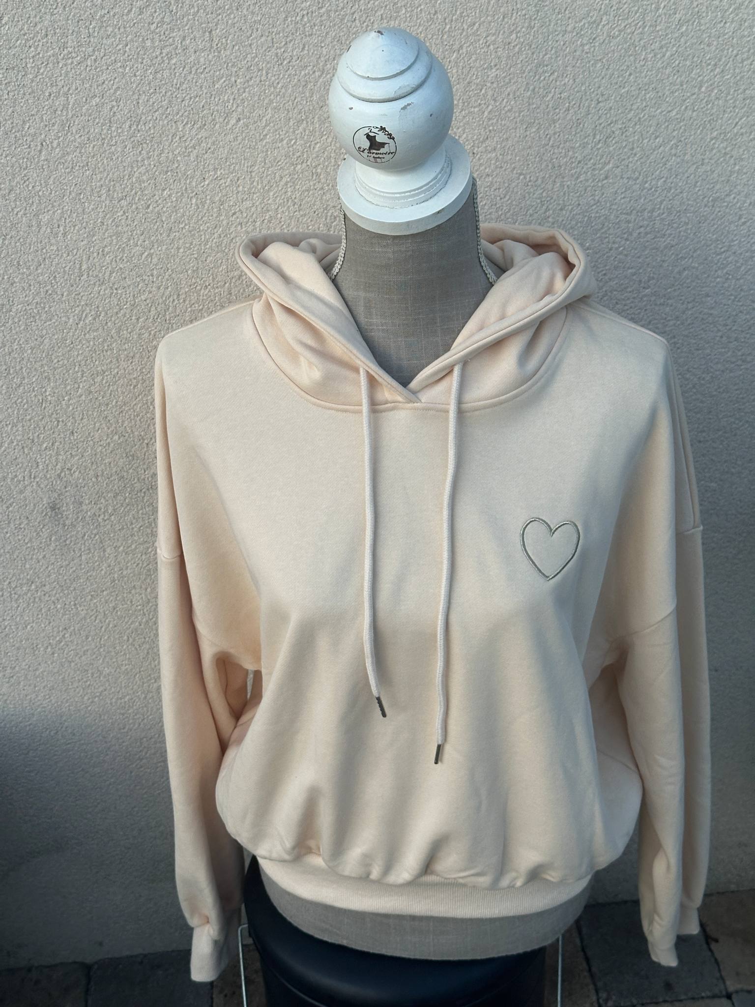 sweat à capuche signature - L'Armoire d'Ambre
