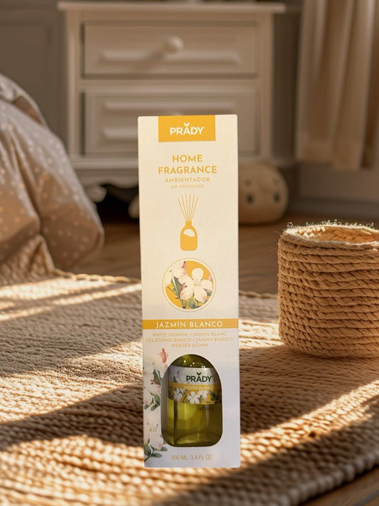 Mikado Jasmin Blanc - L'Armoire d'Ambre